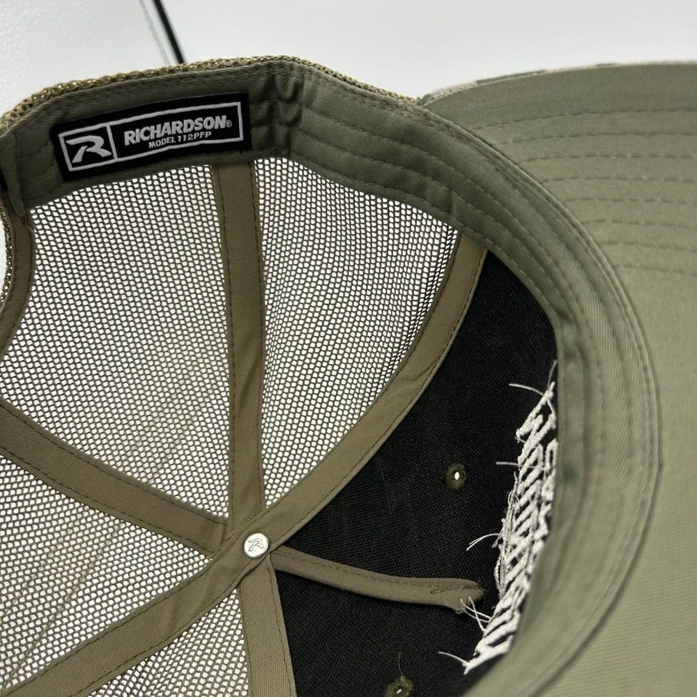 Mountain Candy India Pale Ale Trucker Hat Mens OSFM Green Camo Sycamore Brewing